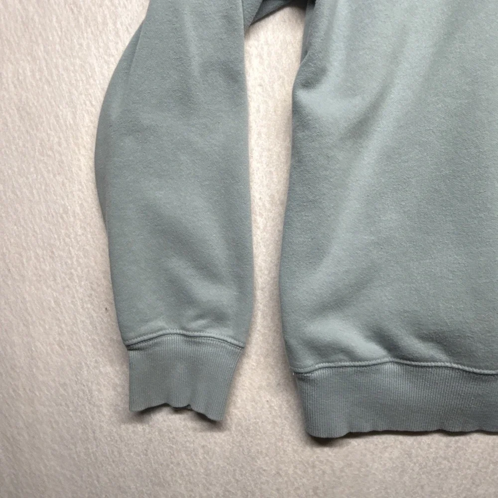 The North Face Novelty Patch Hoodie Mens Medium Light Mint Green Sweatshirt